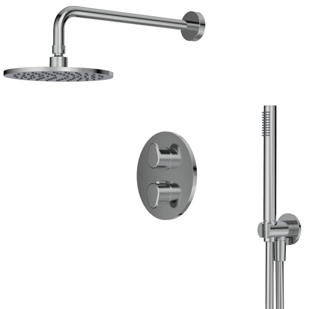 Cinca - Douche inbouwset (compleet) chroom incl. Tec-Box - UITLOPEND