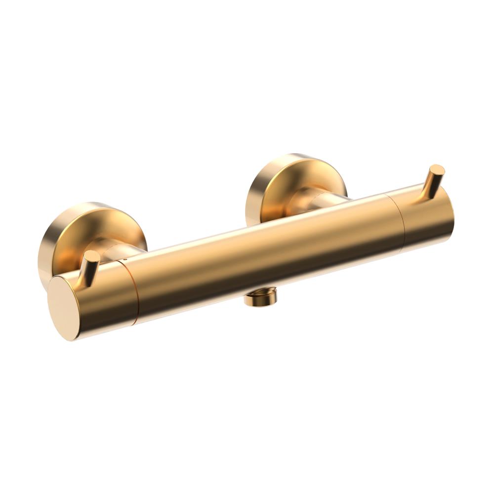 Duero - douche thermostaatkraan goud geborsteld