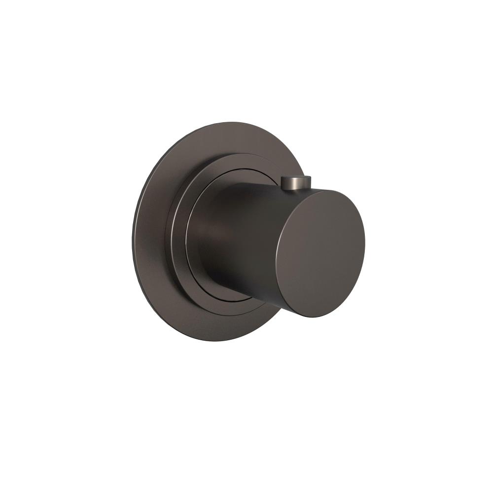 Pure - Inbouw stopkraan, grafiet - LET OP! Rozet 8 cm