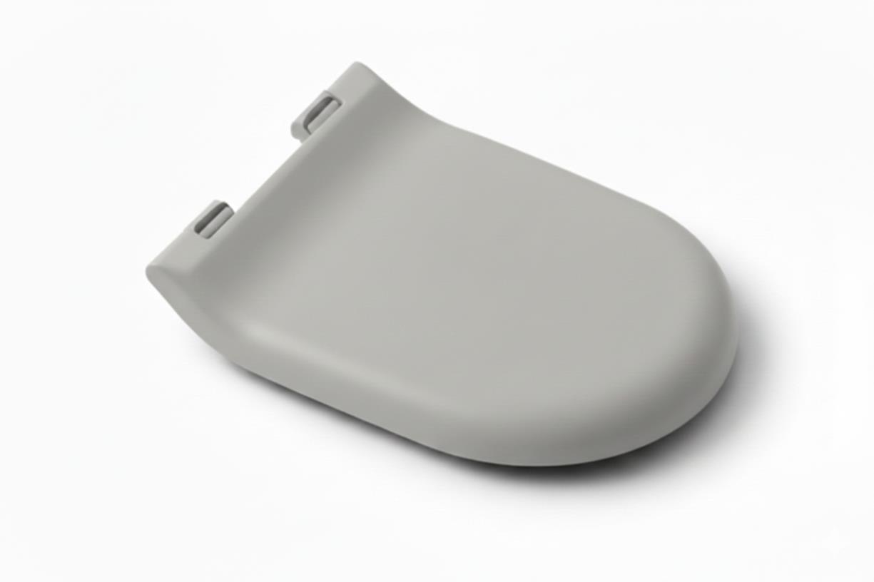 Deksel t.b.v. wand urinoir grijs mat (cement)