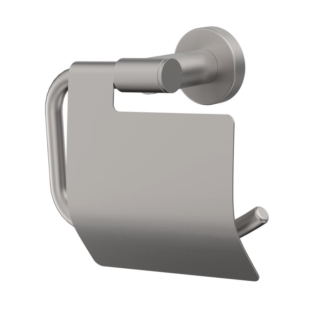 Duero  Toiletrolhouder met klep inox