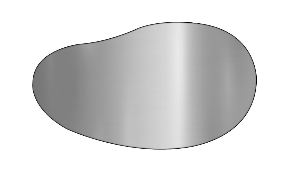 Xenz Avocado spiegel met Ghost verlichtng 120x70 (bxh)