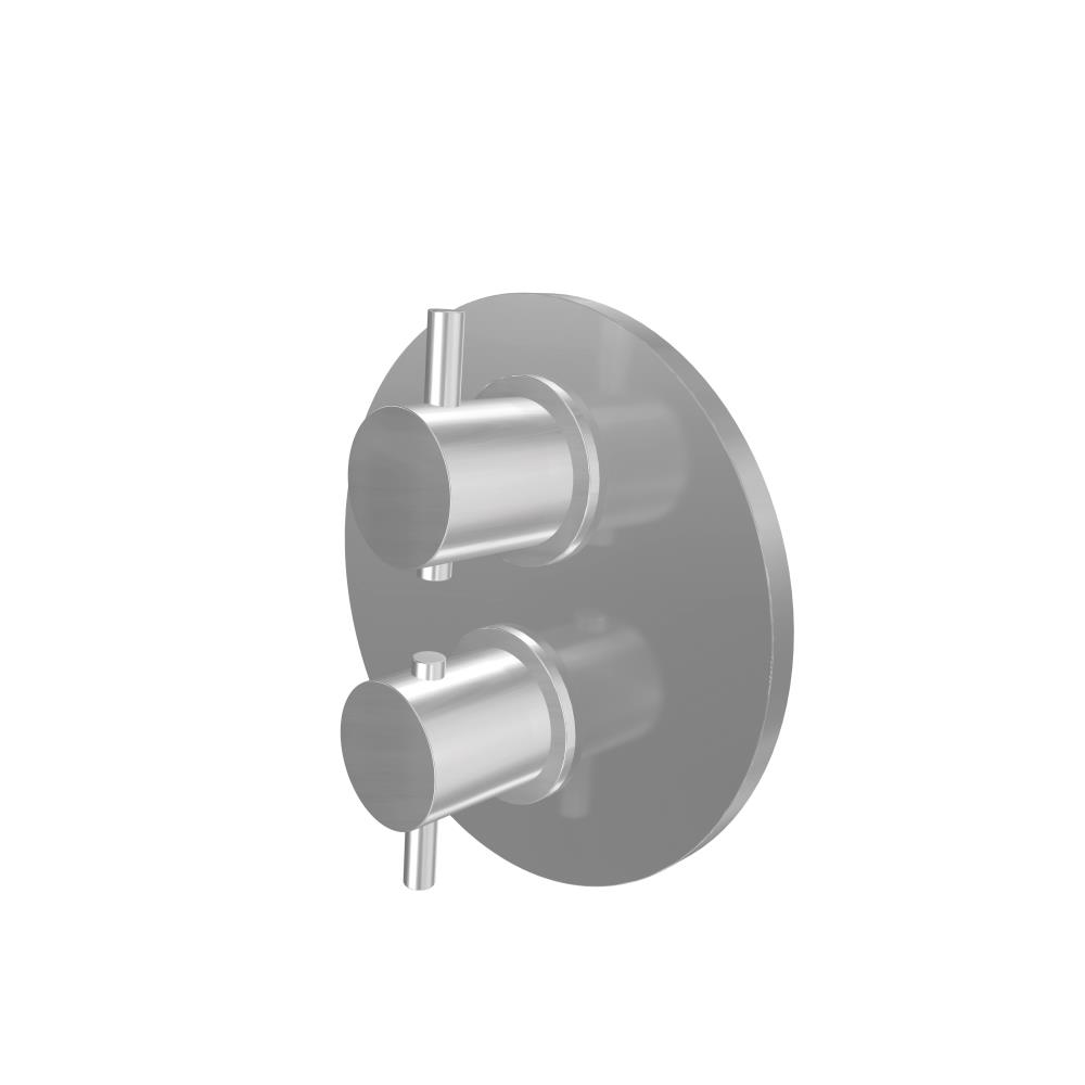 Duero - inbouwthermostaat met 2/3 uitgangen inox incl. Tec-Box