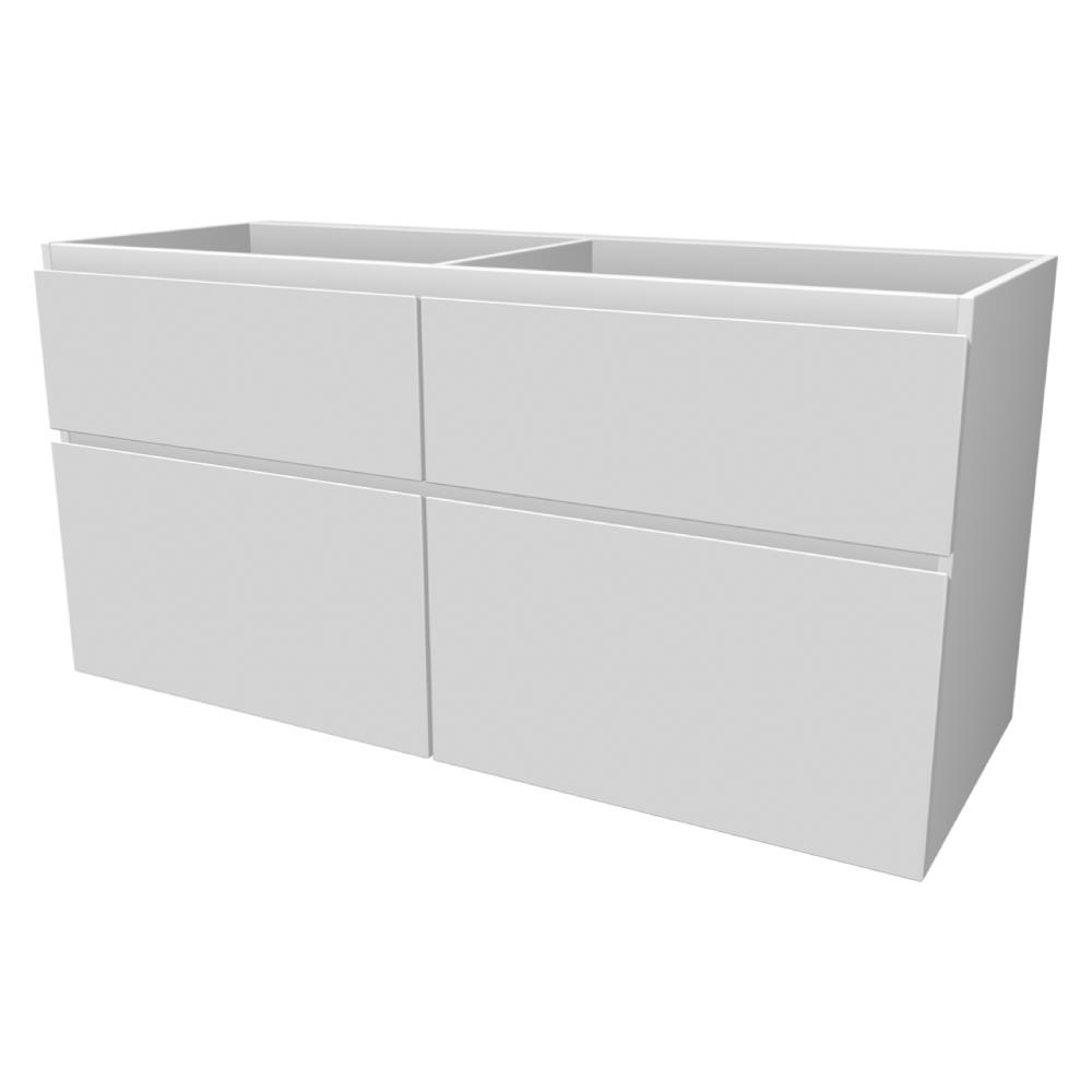 Young Onderkast met 4 lades 120 Wit mat 120x60x45,5