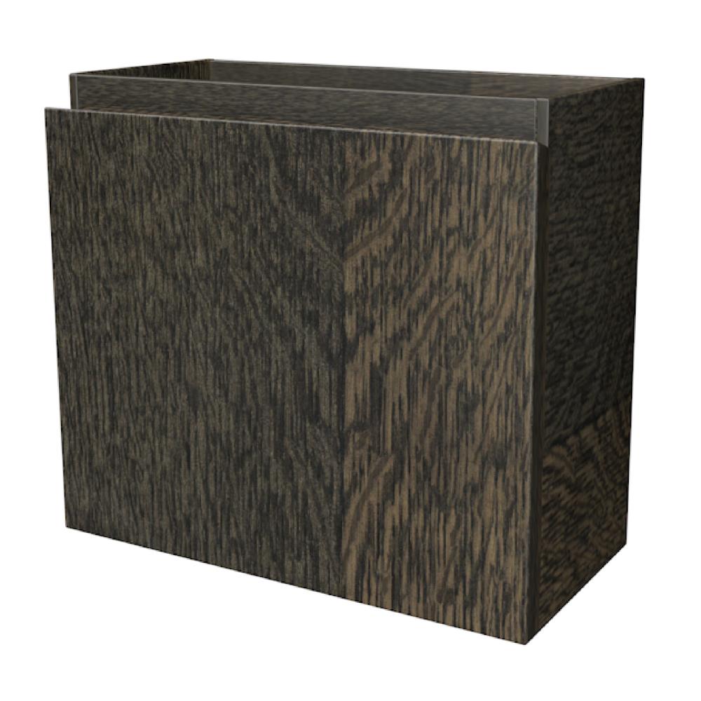 One Fonteinkastje rechts 44,5x40x19,5 Vulcan Brown