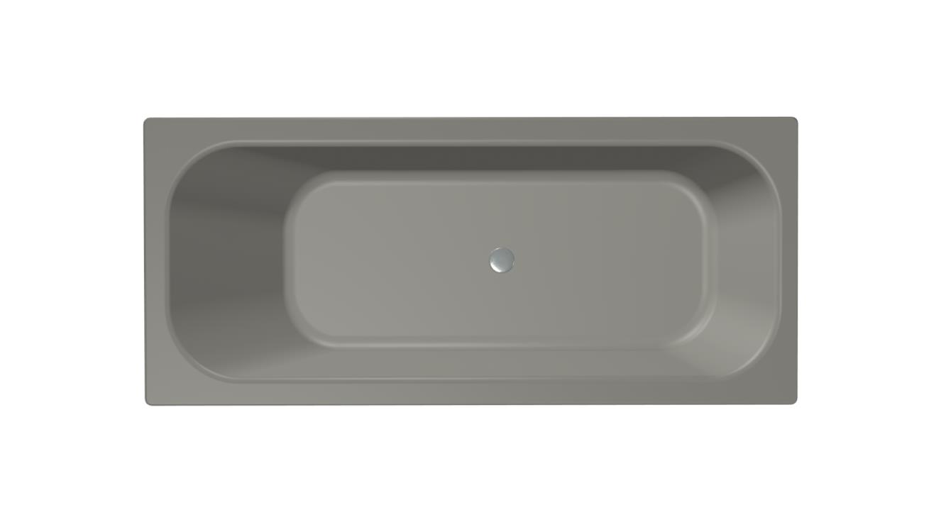 Aruba bad  170x75  cement, zonder overloop