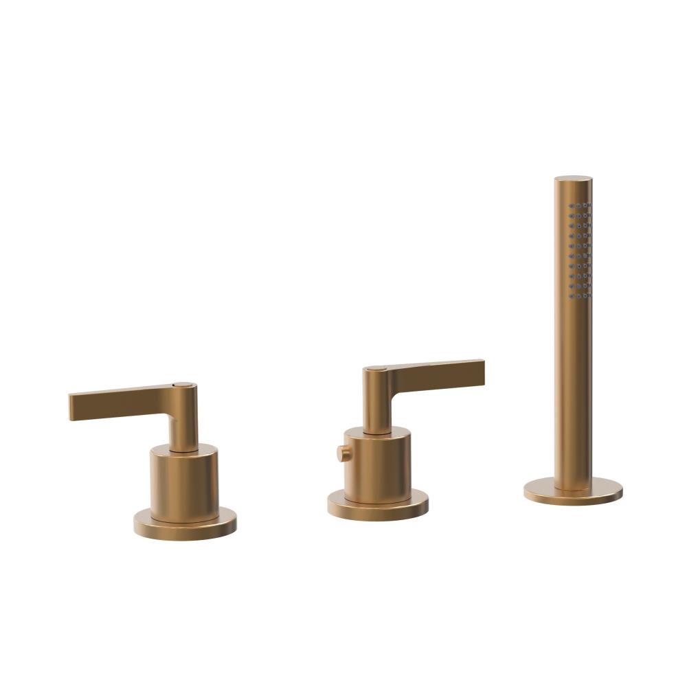 Grace - Badrand set thermostatisch goud geborsteld - UITLOPEND