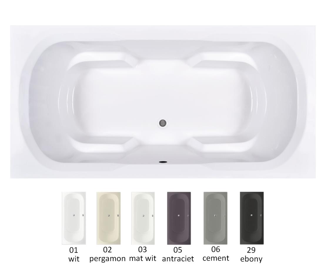 Ibiza bad  180x80x50  pergamon