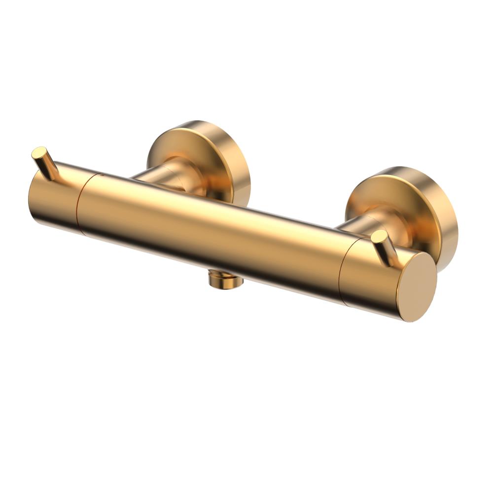 Duero - douche thermostaatkraan goud geborsteld