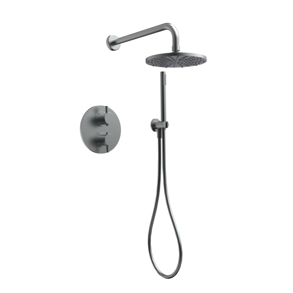 Duero - Douche inbouwset PVD grafiet incl. Tec-Box