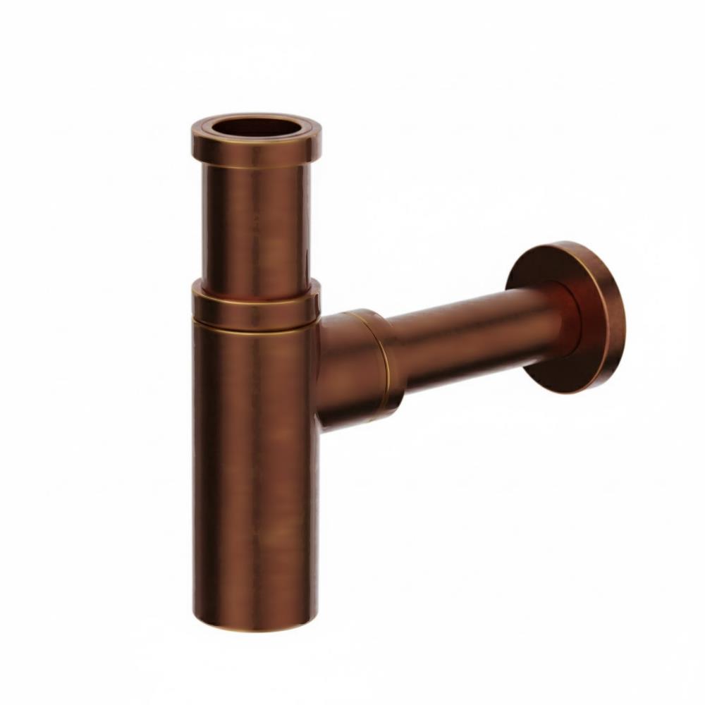 Pure - Designsifon rond brons