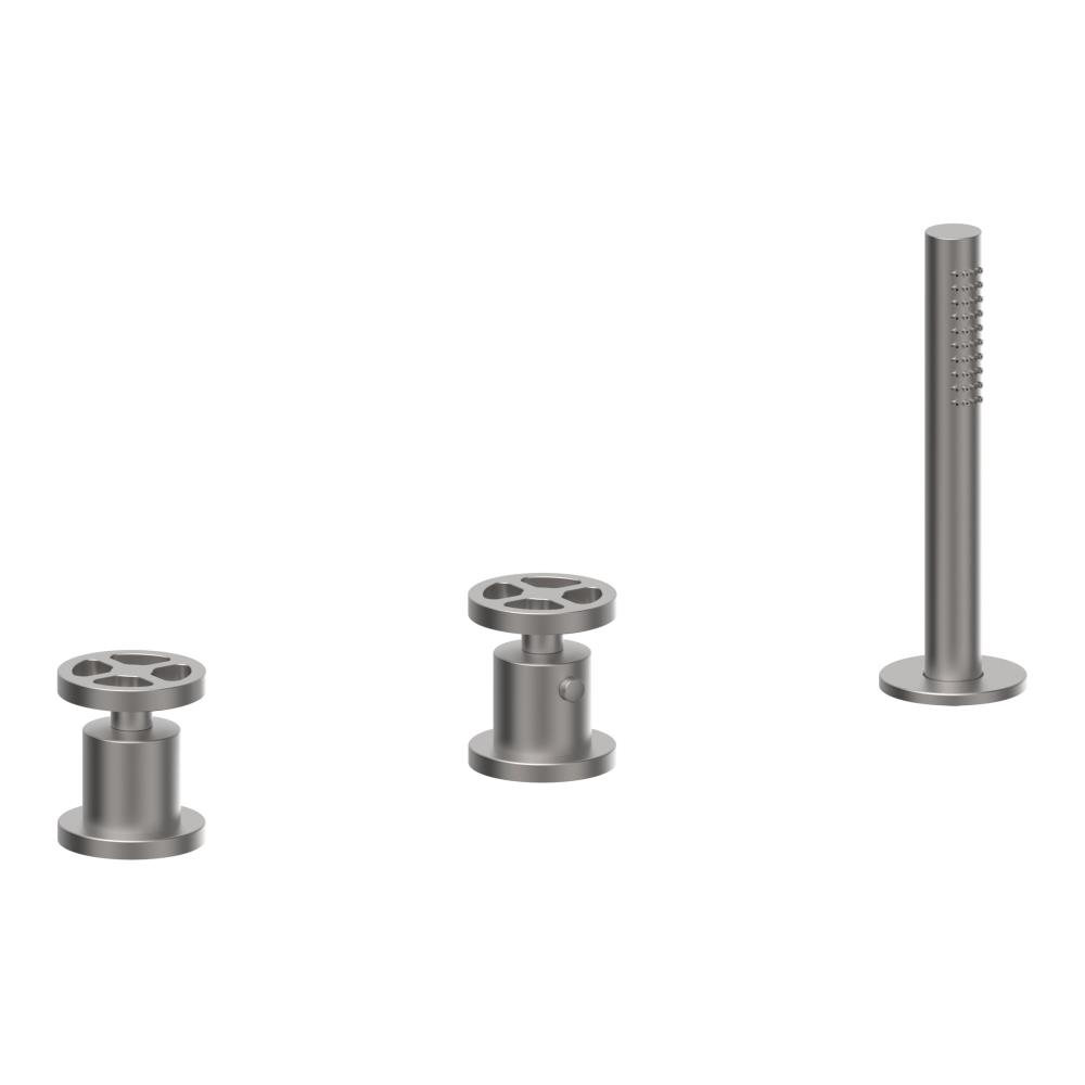 Marina - Badrandset thermostatisch inox - UITLOPEND