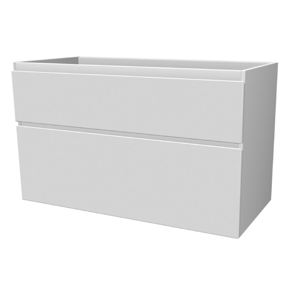 Young Onderkast met 2 lades 100 Wit mat 100x60x45,5