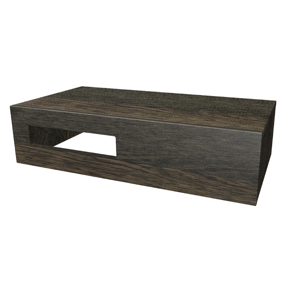 One Fonteinblad. 40x10x21 Vulcan Brown