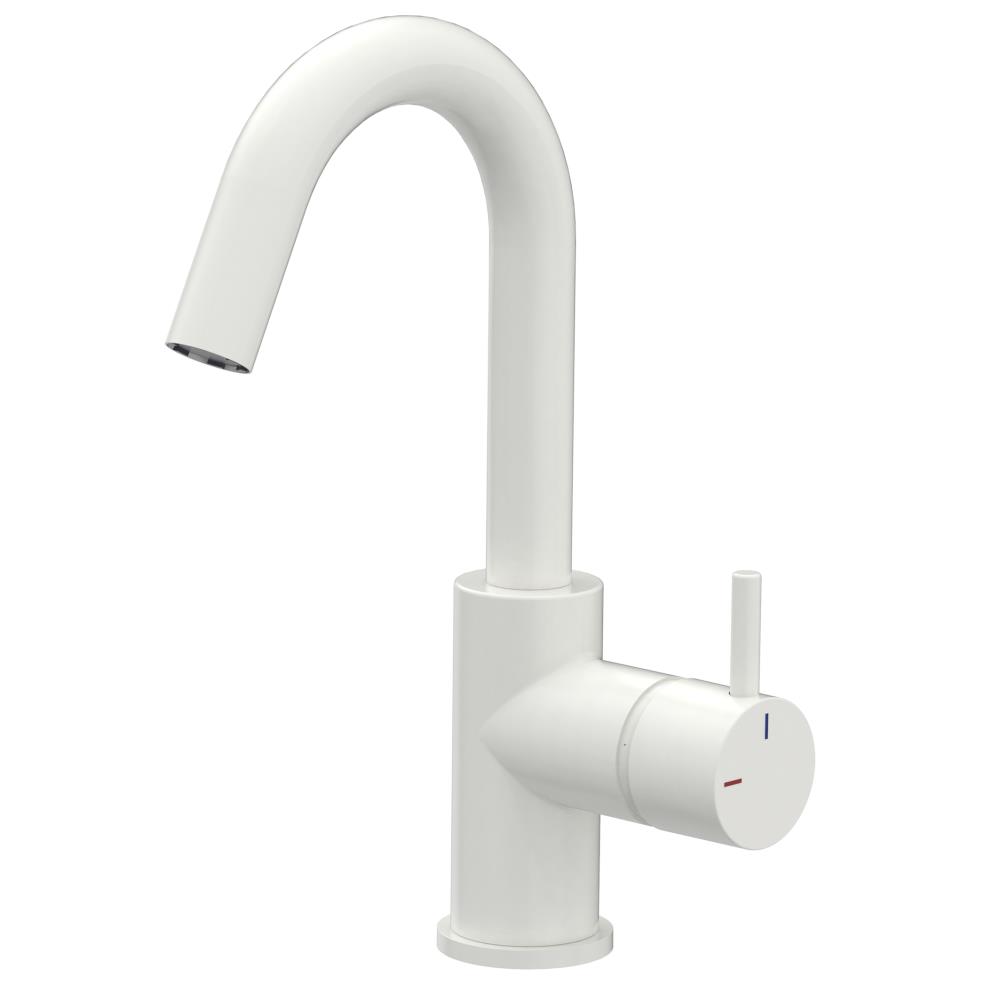 Duero Plus - wastafelkraan wit mat