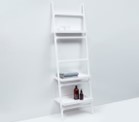 Ladder met schappen 180x60x36 mat wit
