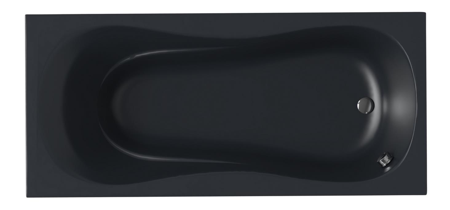 Curaçao bad  175x80  antraciet