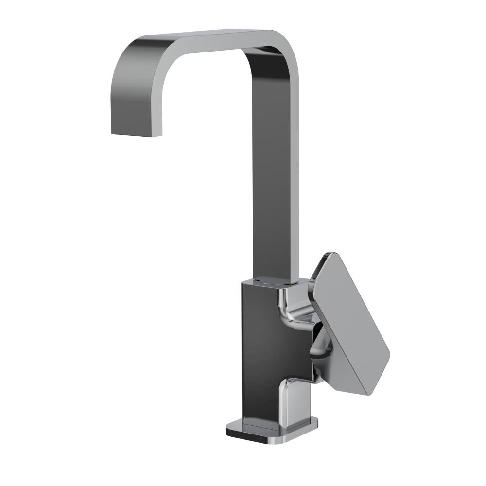 Aragon - Wastafelkraan, uitloop 15 cm, hoogte 26 cm, chroom