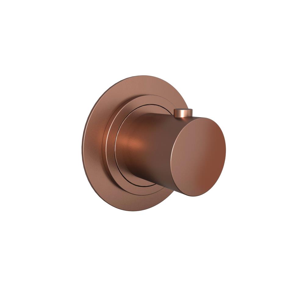 Pure - Inbouw stopkraan, oud koper - LET OP! Rozet 8 cm