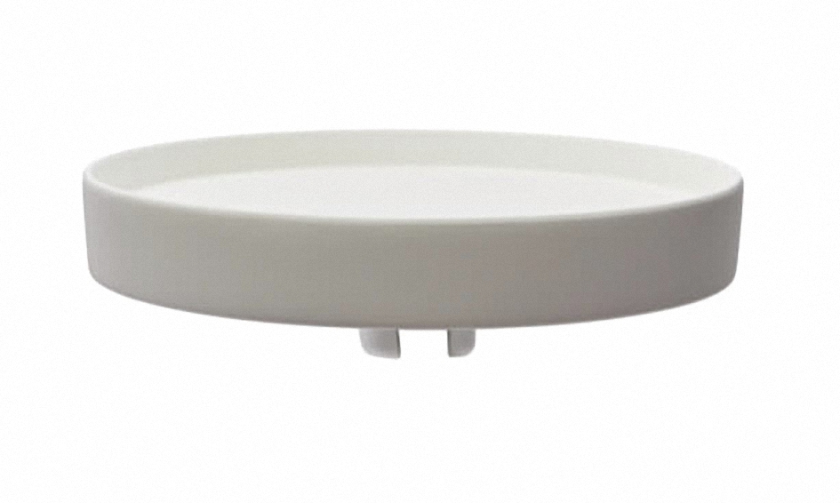 Badrandtafel Ø 26 cm wit t.b.v. badranden van 7 t/m 33 mm