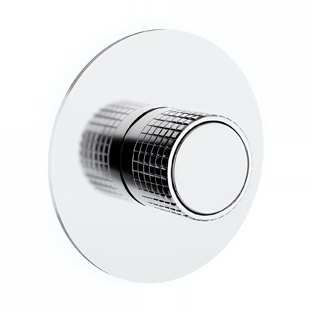 Push & Shower Esla afbouwdeel, chroom