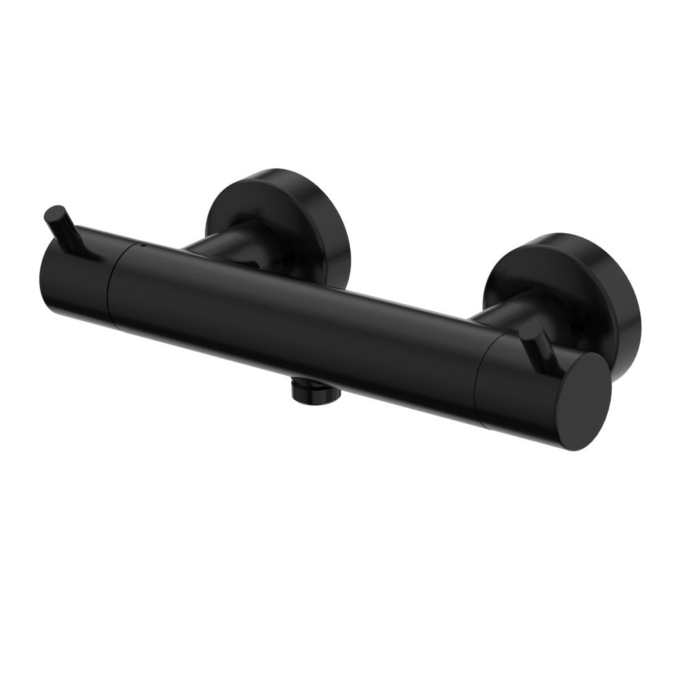 Duero - douche thermostaatkraan zwart mat