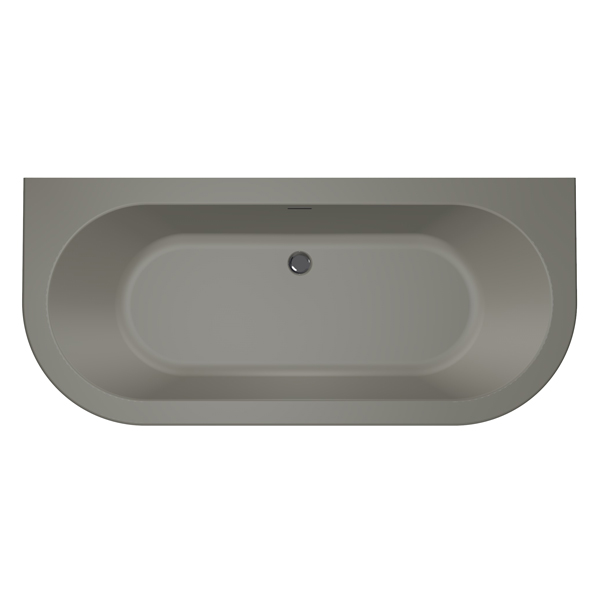 Charley  180x80x60 cement, sleuf overloop, waste chroom - UITLOPEND