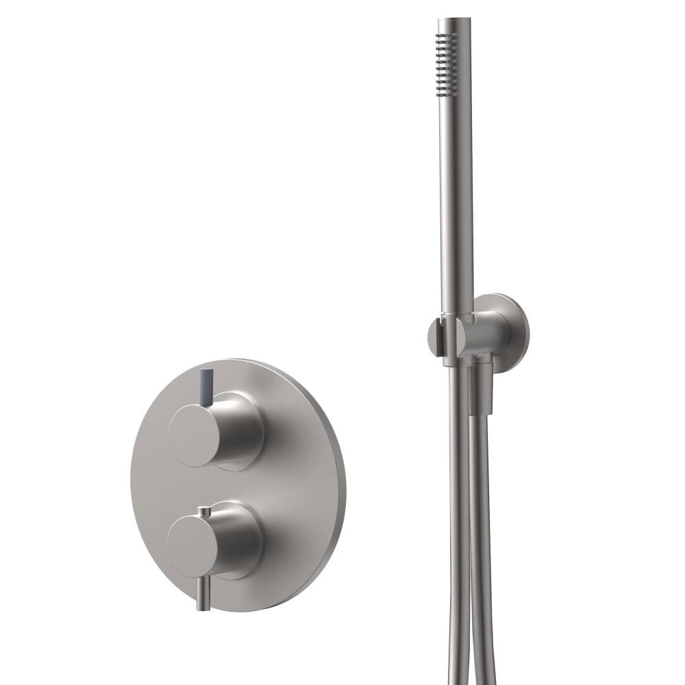 Duero - inbouwset voor bad inox incl. Tec-Box