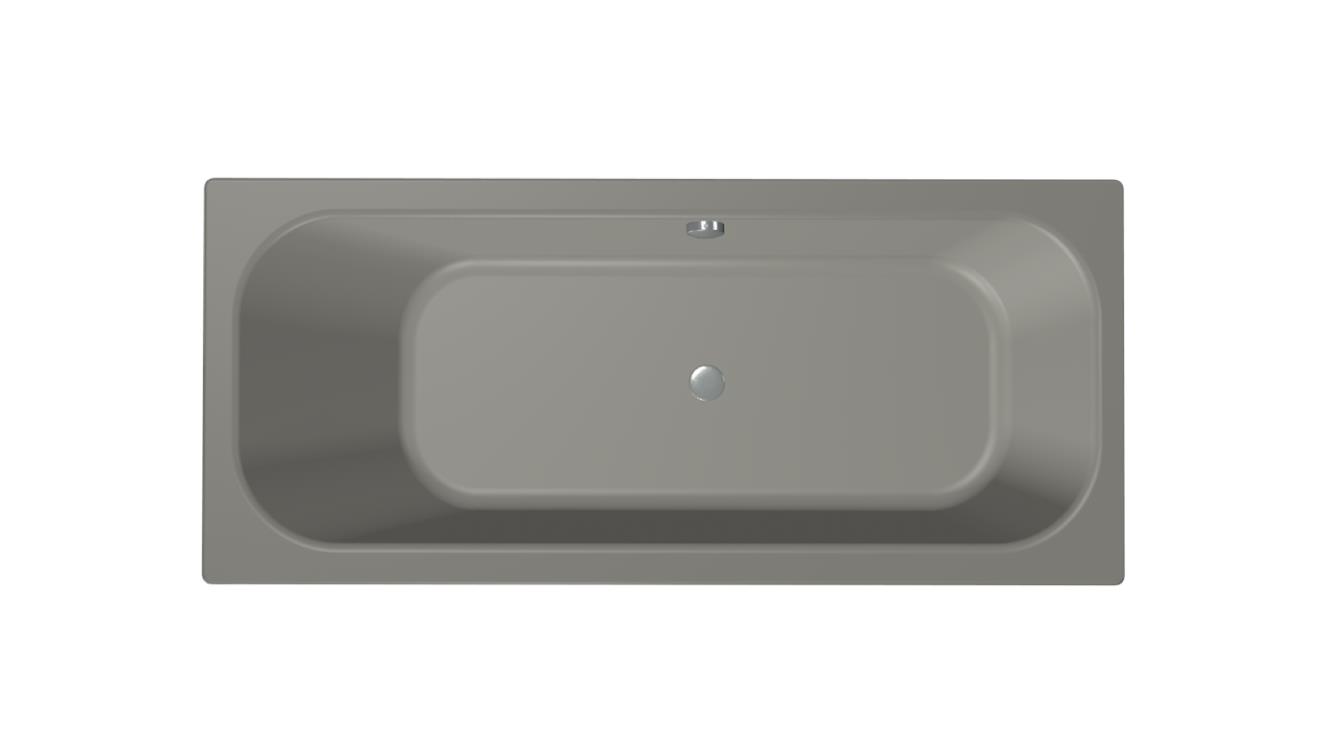 Aruba bad  170x75  cement, overloop andere kant