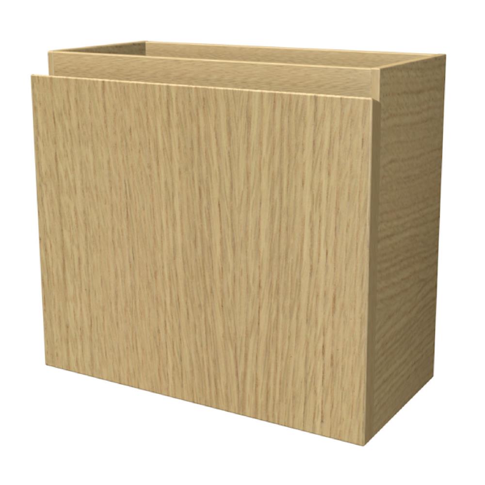 One Fonteinkastje links 44,5x40x19,5 Blank Oak