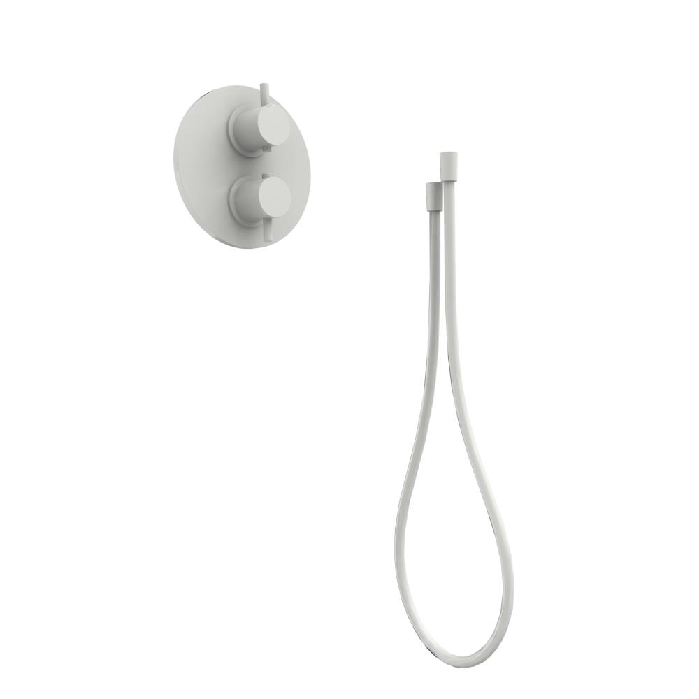 Duero - basisset: inbouwthermostaat en doucheslang wit mat incl. Tec-Box
