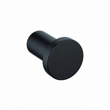 Duero  Handdoekhaak (knop) zwart mat
