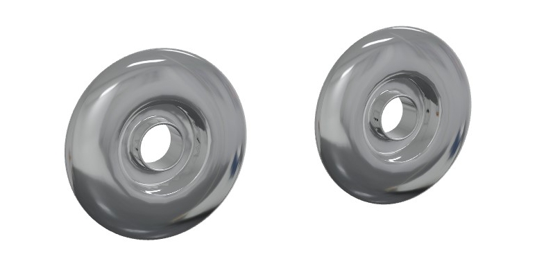 Set met twee extra zij-waterjets (groot)