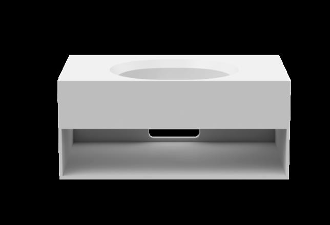 Glow Solid Surface hotelunit 80x50x35