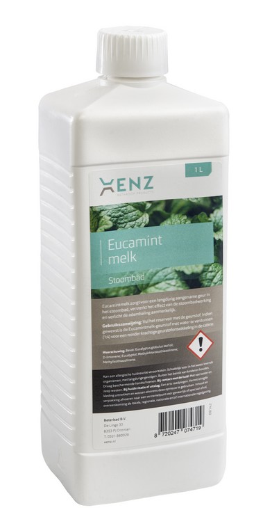 Stoombad Eucamint melk 1 liter