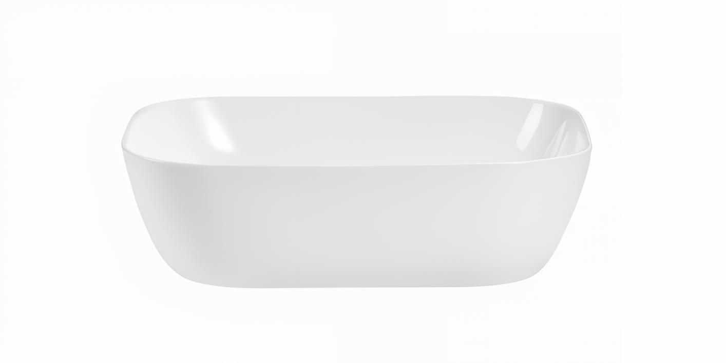 Joy keramische opbouwkom 46x32,5x13,5 wit