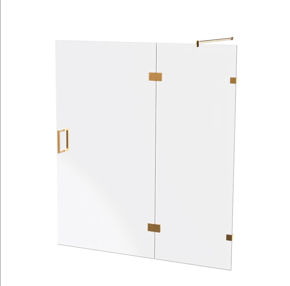 Meerprijs: handgreep rond 22 cm goud geborsteld