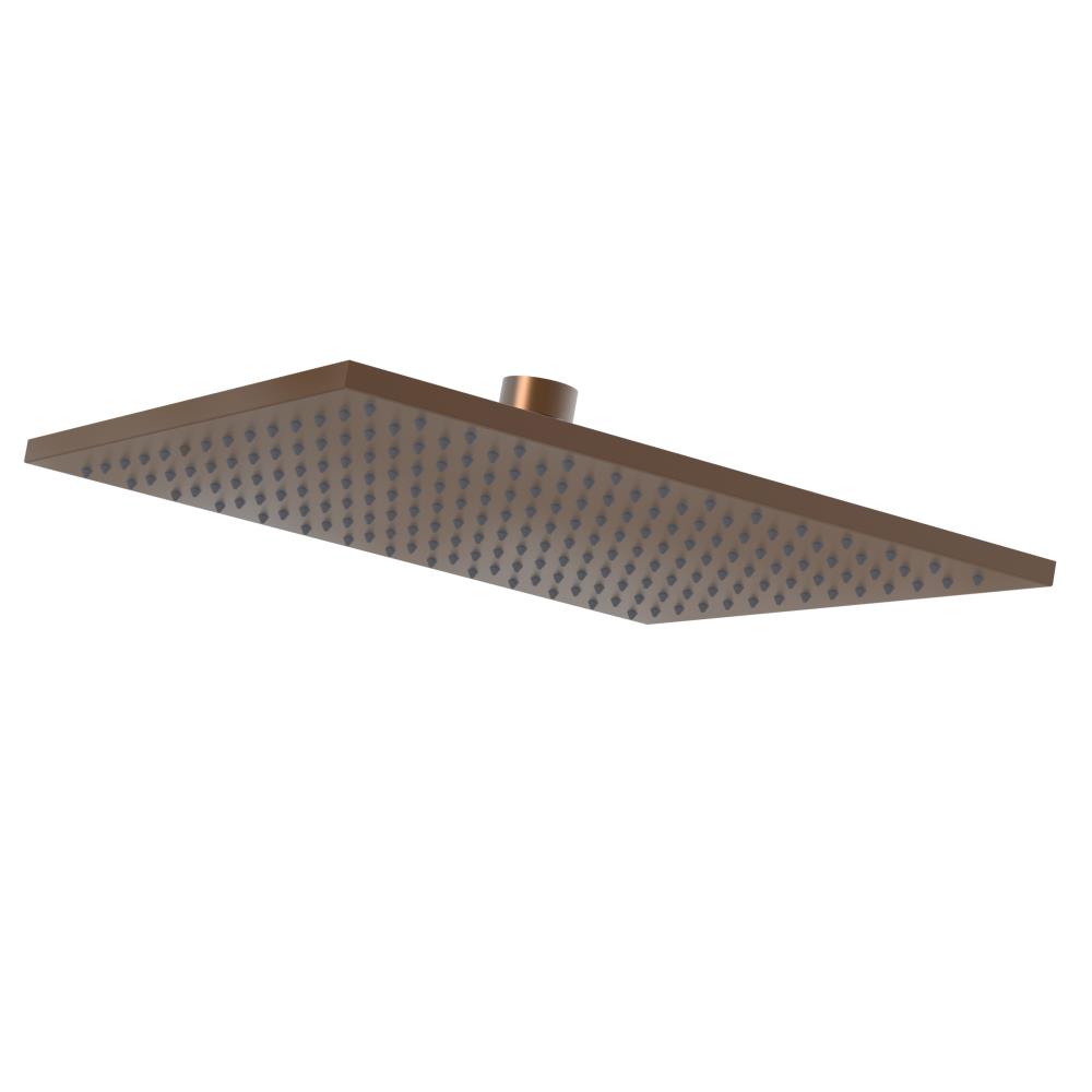 Pure - Regendouche vierkant messing 30x30 cm PVD coating brons