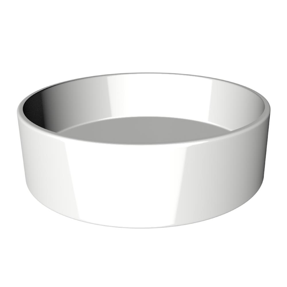 Coco wastafel Ø40 cm, wit glans