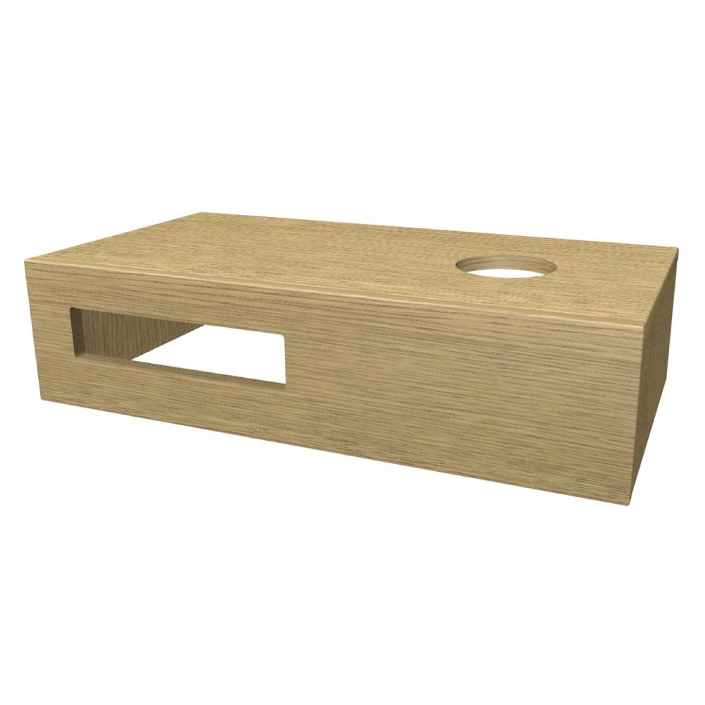 One Fonteinblad. 40x10x21 Corn Oak