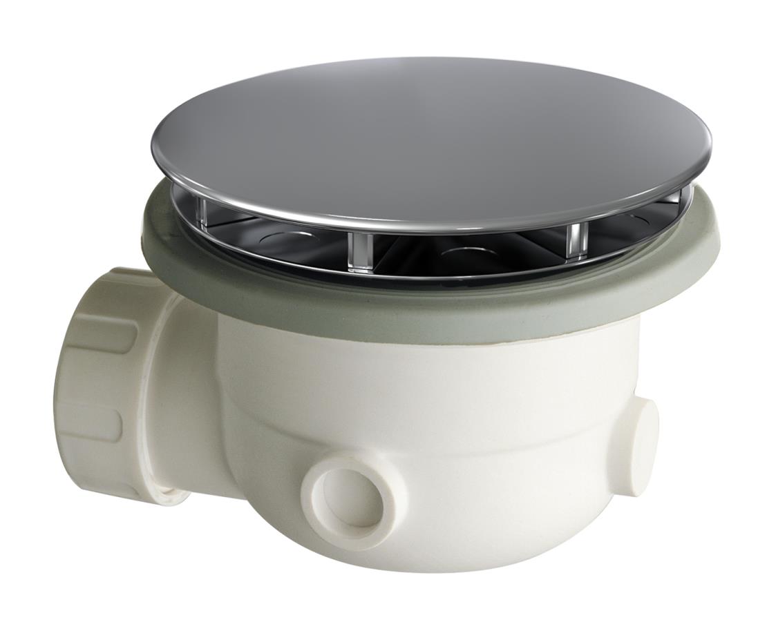 Douchebakafvoer 90 mm chroom Douchebakafvoer 90 mm chroom