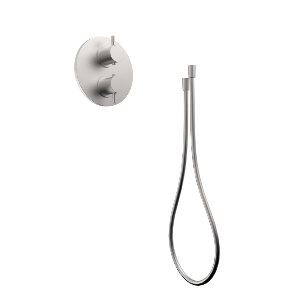 Duero basisset: inbouwthermostaat en doucheslang inox incl. Tec-Box