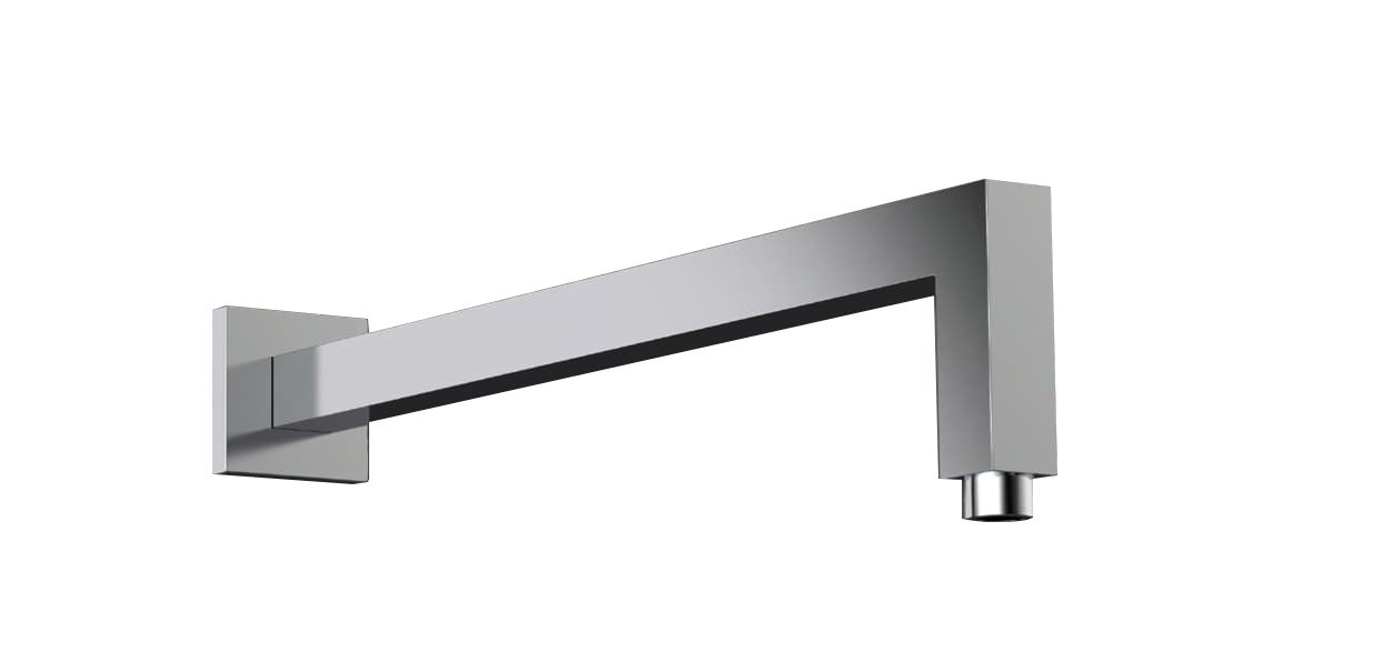 Pure - Wandarm vierkant 25mm x400mm chroom